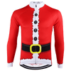 Montella Cycling Long Sleeve Santa Claus Long Sleeve Cycling Jersey