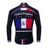 Montella Cycling Long Sleeve UK Winter Fleece Cycling Jersey