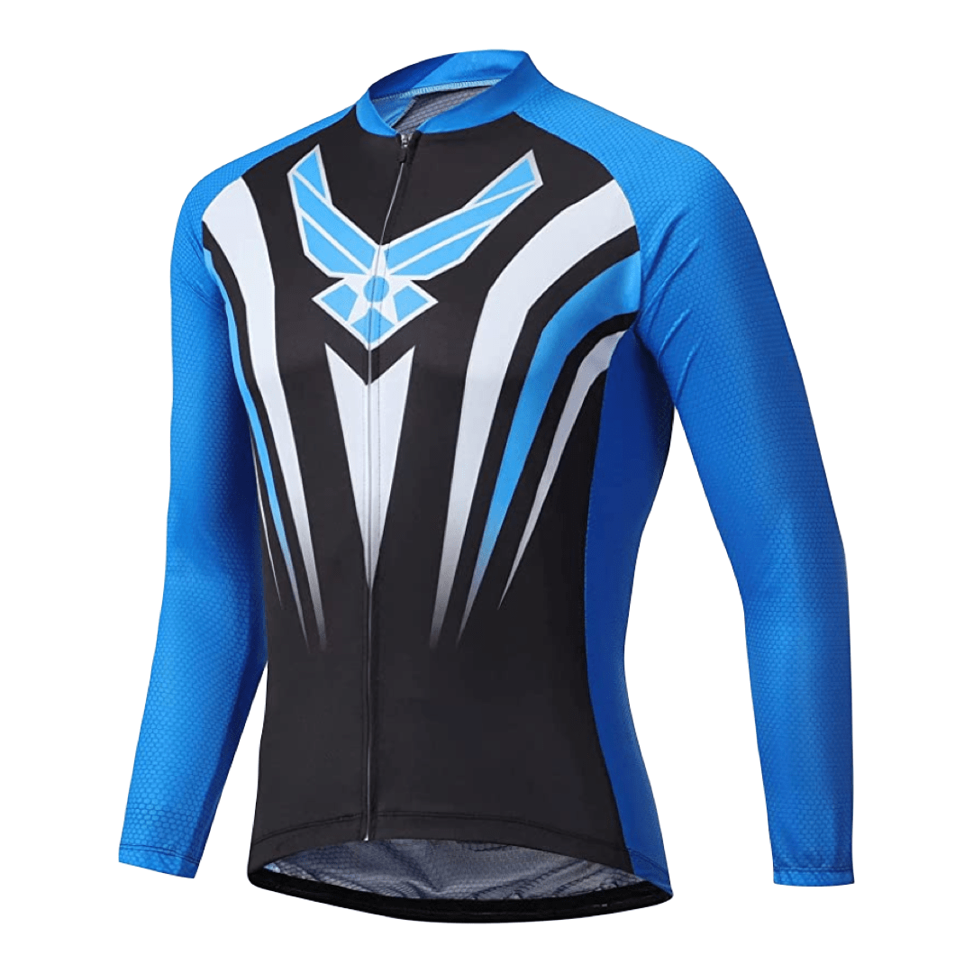 Montella Cycling Long Sleeve US Air Force Long Sleeve Cycling Jersey