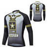 Montella Cycling Long Sleeve US Army Veteran Long Sleeve Cycling Jersey