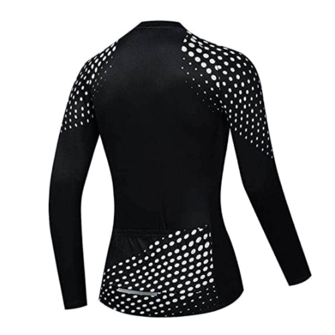 Montella Cycling Long Sleeve Women's Black Long Sleeve Jersey