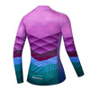 Montella Cycling Long Sleeve Women's Pink Gradient Long Sleeve Jersey