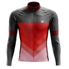 Montella Cycling Men Long Sleeve Men's Red Arrows Long Sleeve Cycling Jersey