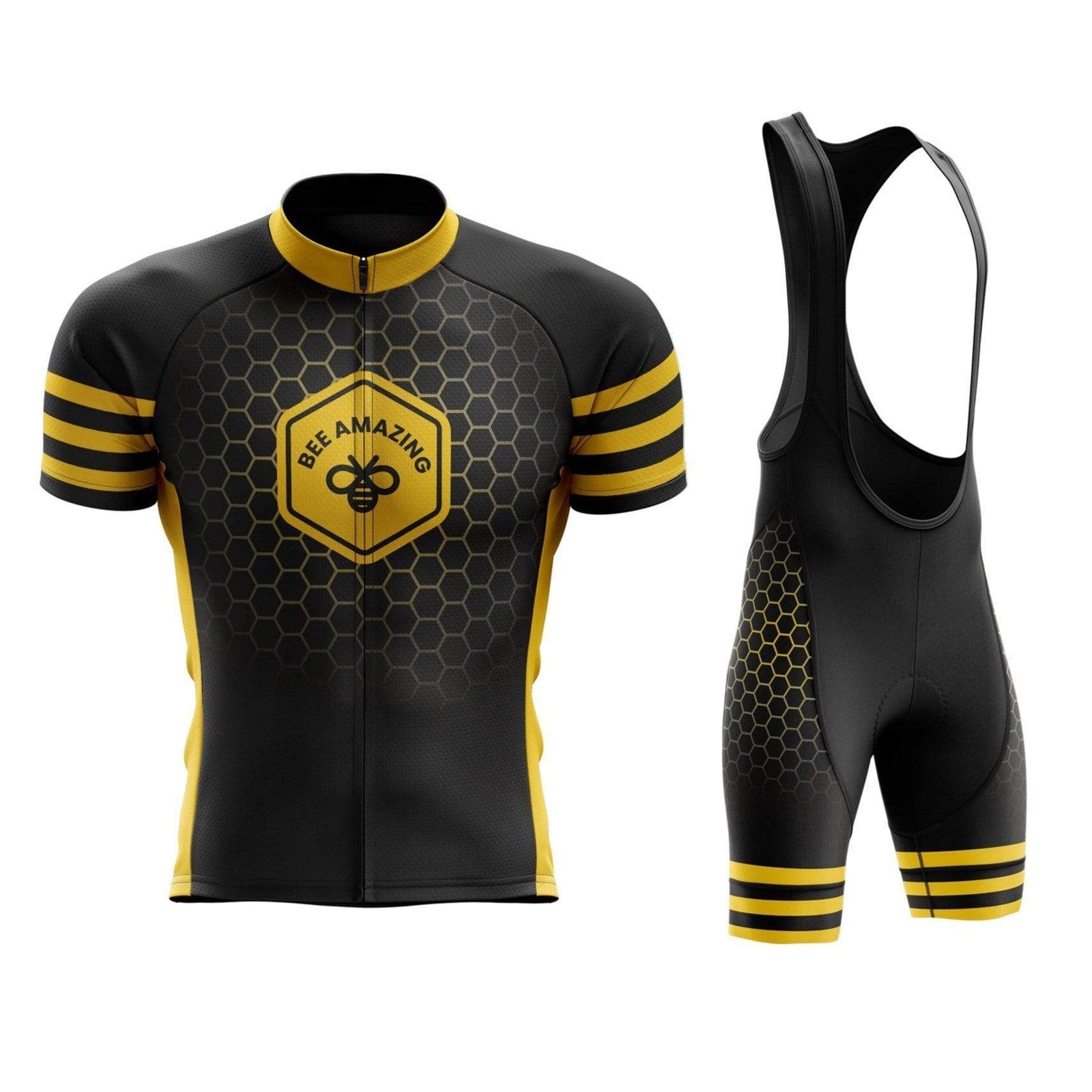 Montella Cycling Men's Bee Amazing Cycling Jersey or Bibs