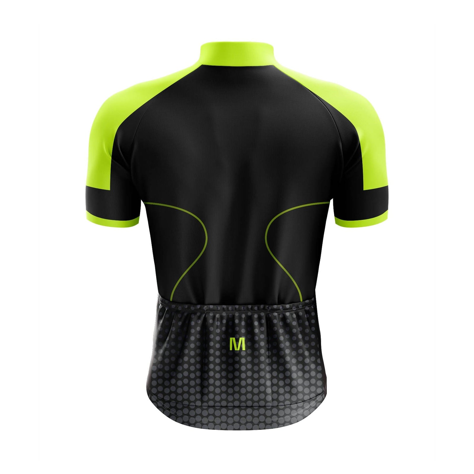 Montella Cycling Men's Black Cycling Jersey