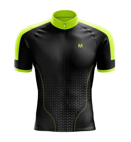 Montella Cycling Men's Black Cycling Jersey