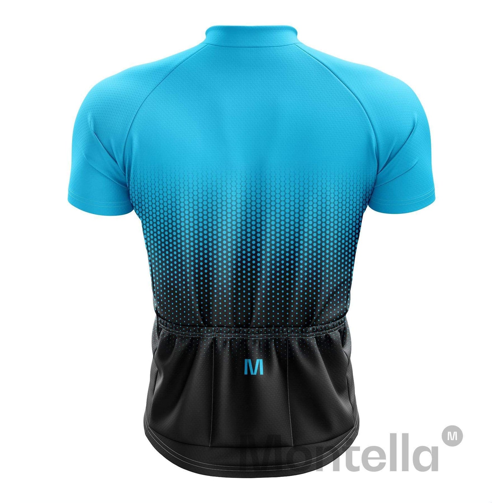 Montella Cycling Men's Blue Gradient Cycling Jersey or Bibs