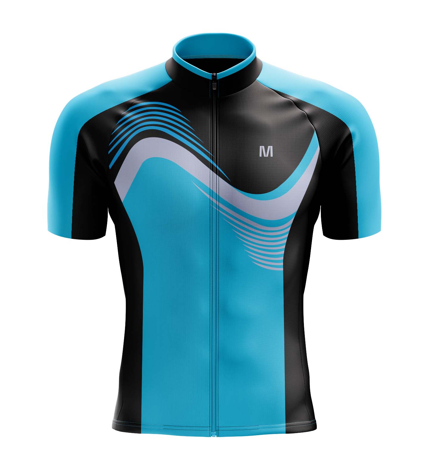 Montella Cycling Men's Blue Side Cycling Jersey