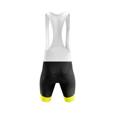 Montella Cycling Men's Cycling Bib Shorts with Yellow detail