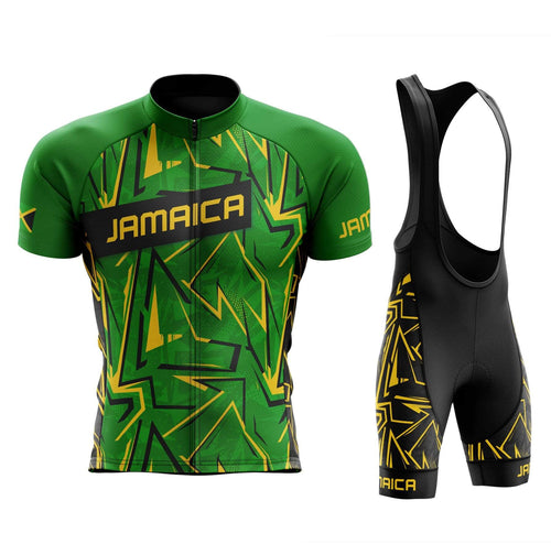 Montella Cycling Men's Jamaica Unique Cycling Jersey or Bibs