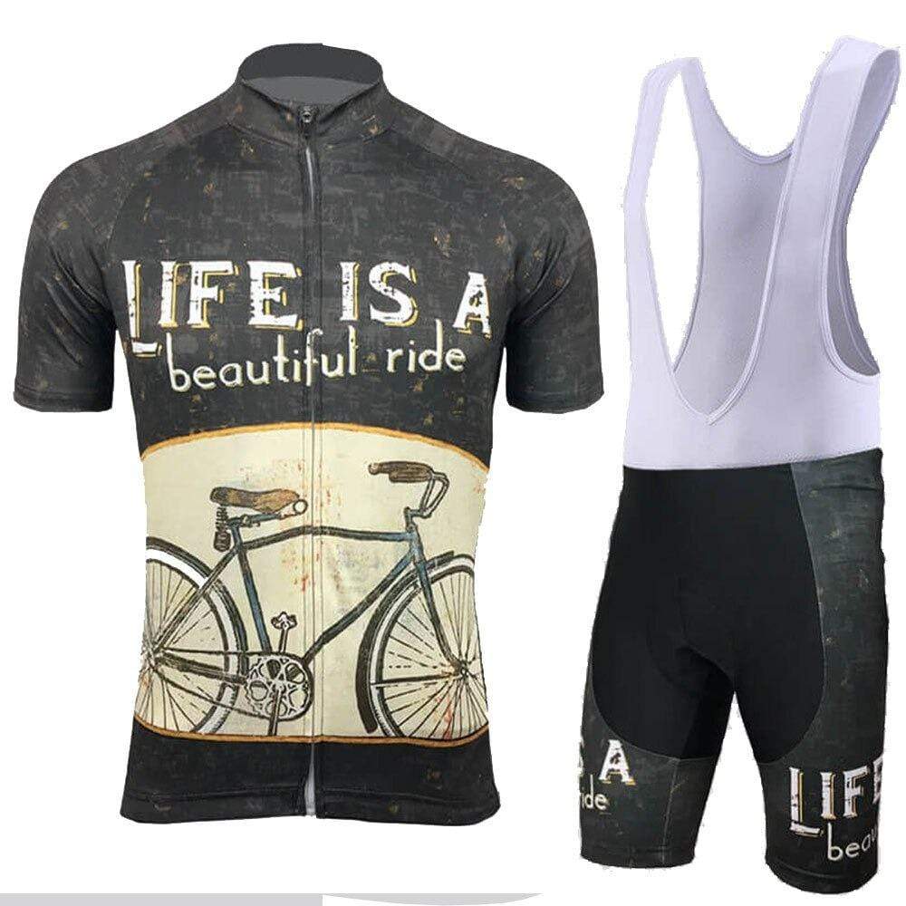 Montella Cycling Men's Life is Beautiful Ride Cycling Jersey or Bibs