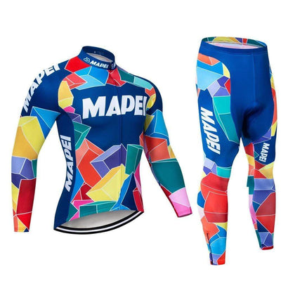 Montella Cycling Men's Mapei Long Sleeve Pace Cycling Jersey or Pants