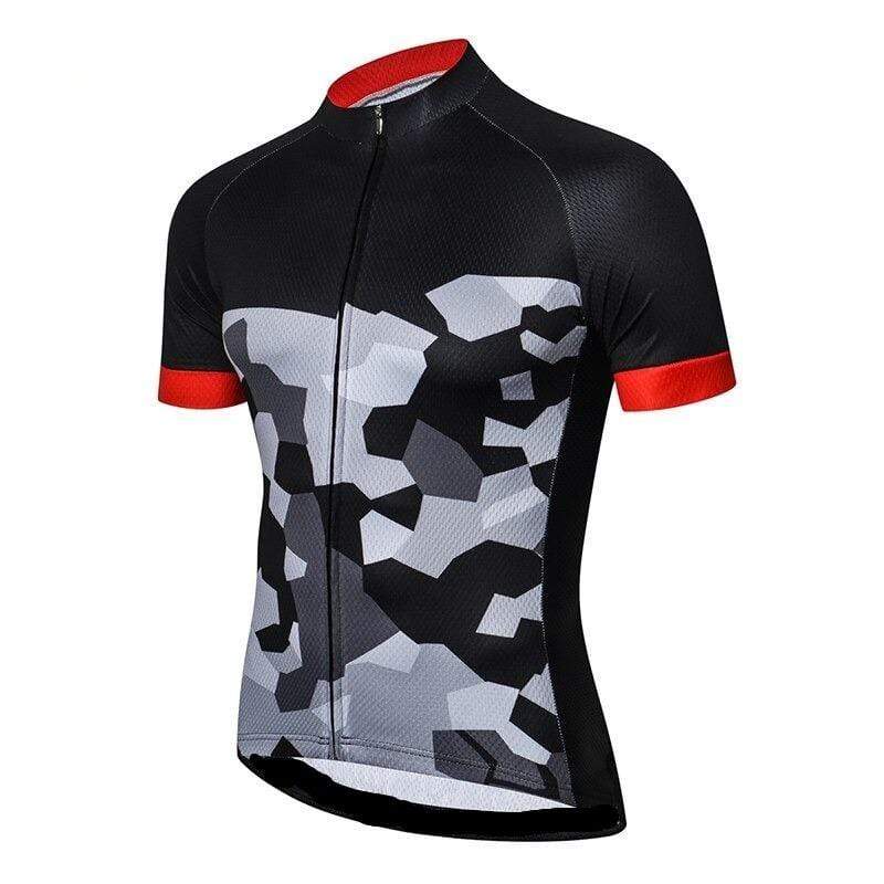 Montella Cycling Men's Pro Camouflage Cycling Jersey