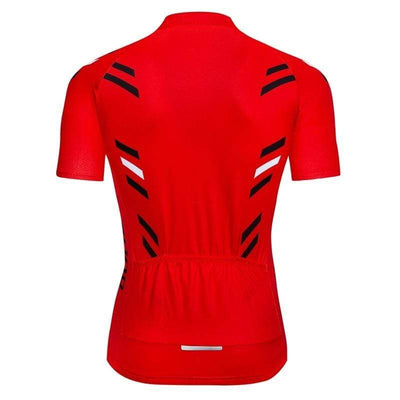 Montella Cycling Men's Red Pro Cycling Jersey