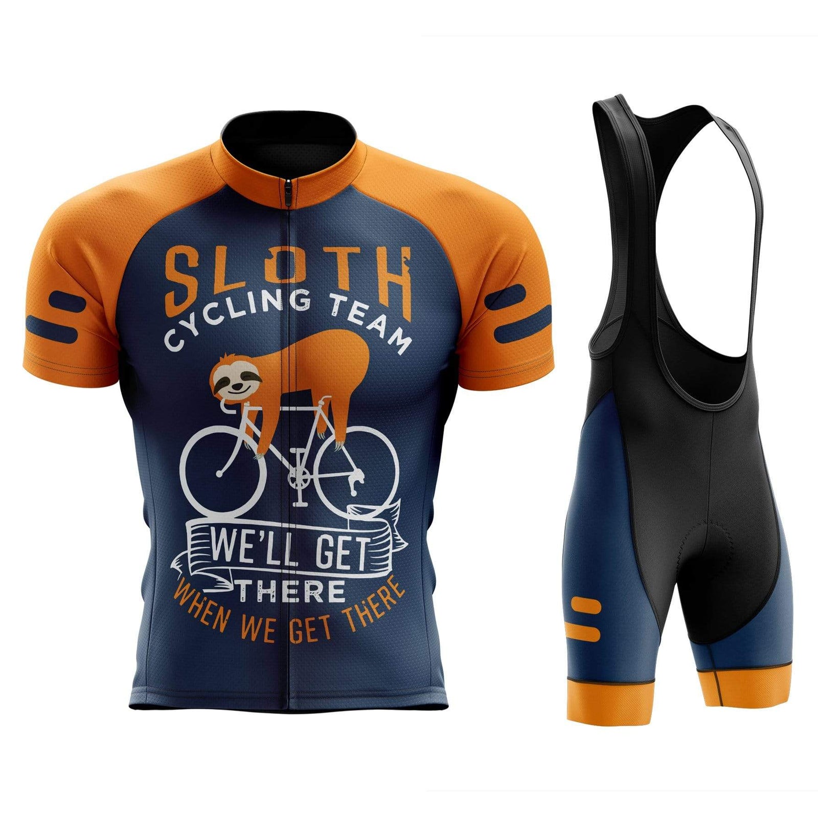 Montella Cycling Men's Sloth Cycling Team Jersey or Bib Shorts