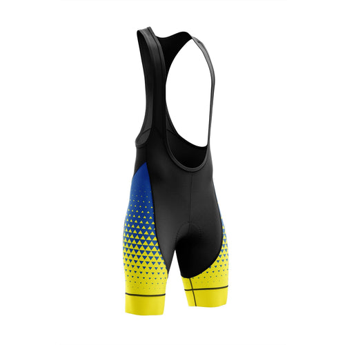 Montella Cycling Men's Ukraine Gradient Cycling Bib Shorts