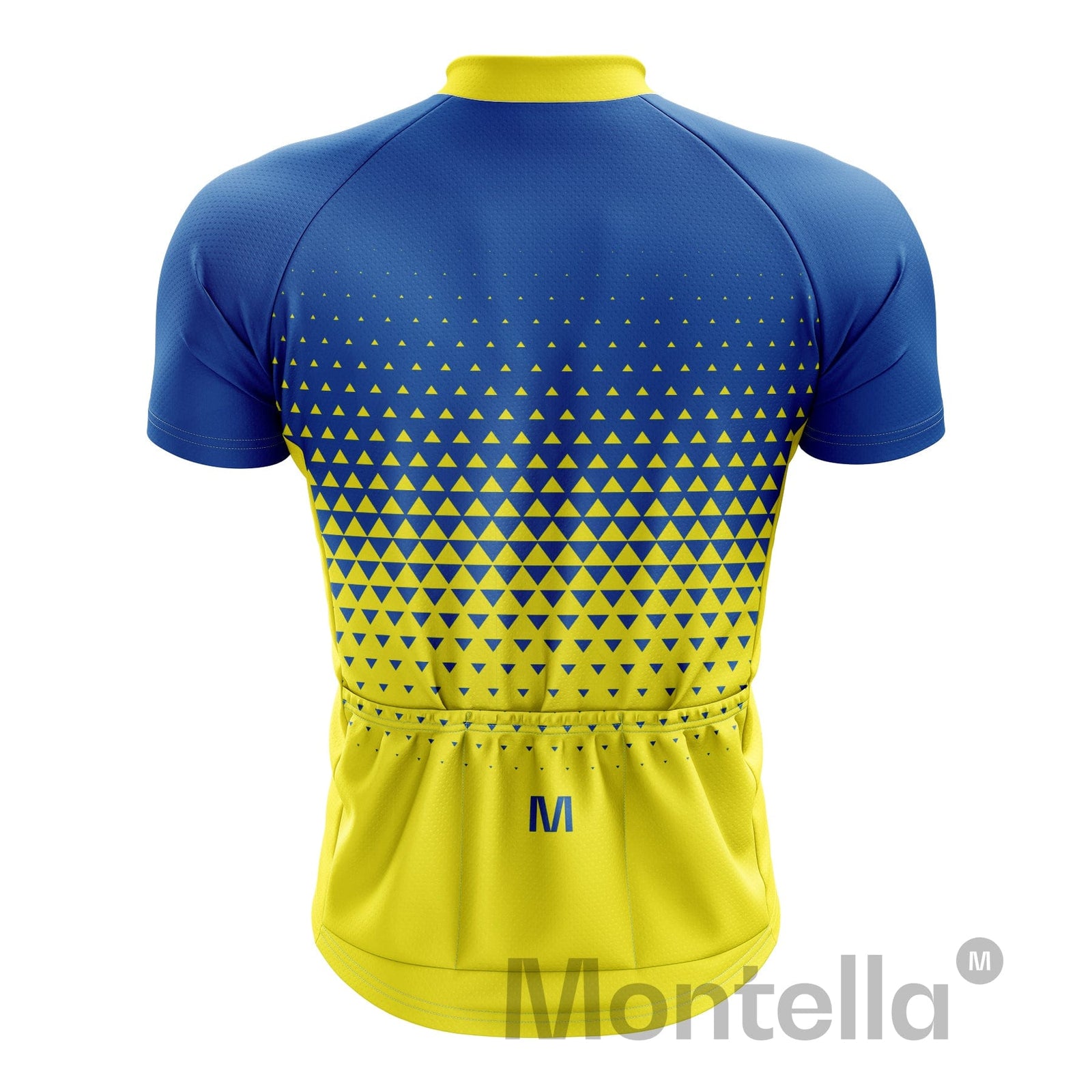 Montella Cycling Men's Ukraine Gradient Cycling Jersey or Bibs