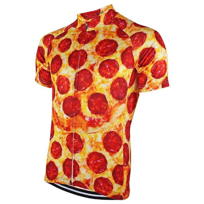 Montella Cycling Men's Unique Pizza Cycling Jersey