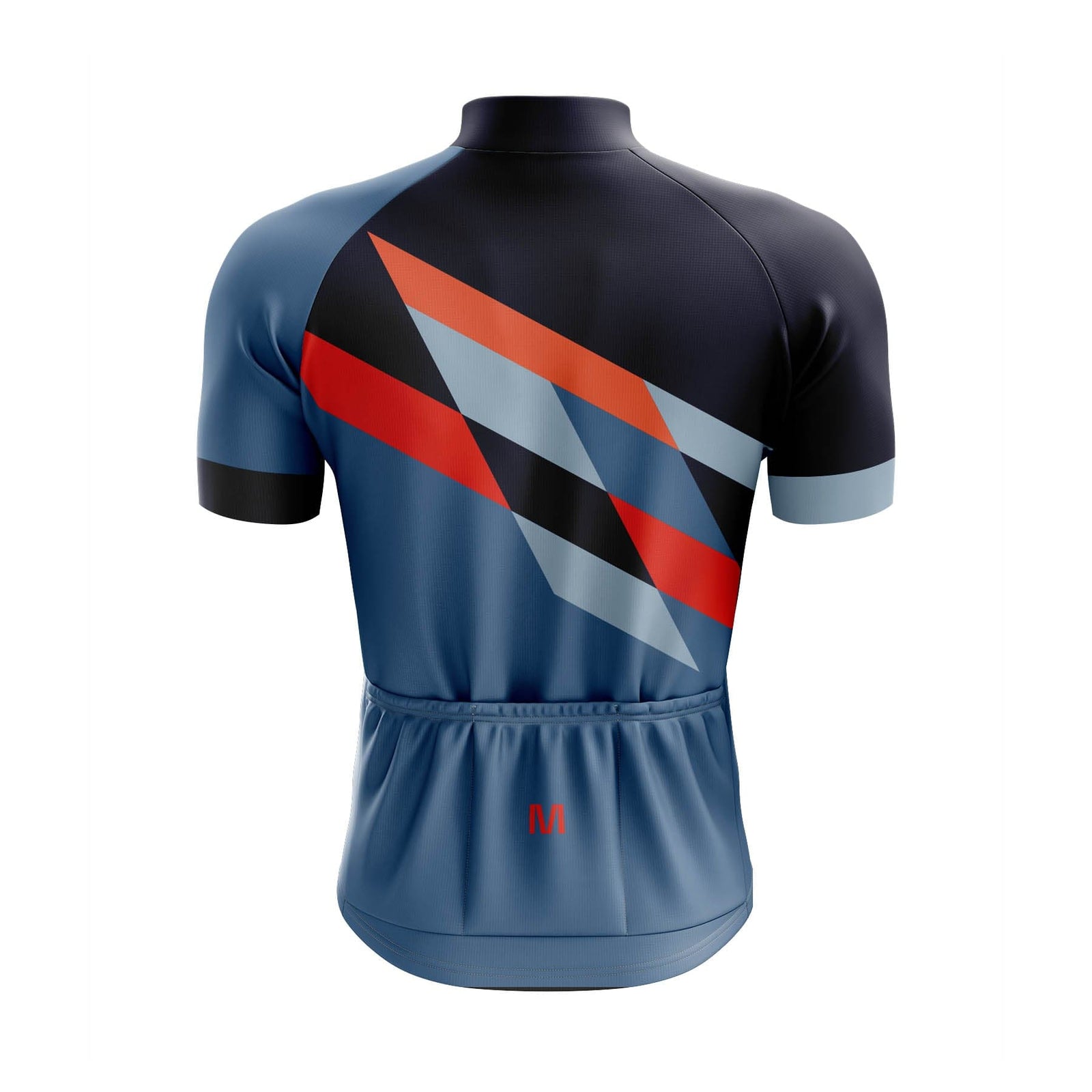 Montella Cycling Men's US Blue Side Cycling Jersey