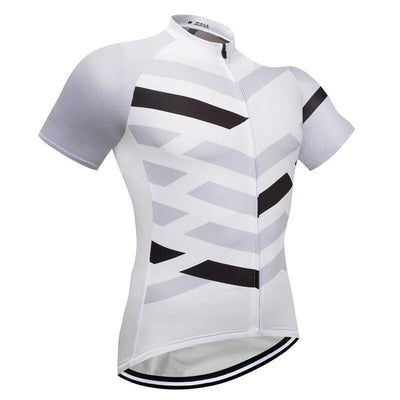 Montella Cycling Men's White Pro Cycling Jersey