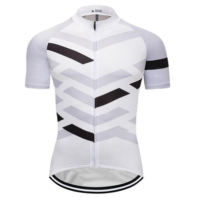 Montella Cycling Men's White Pro Cycling Jersey