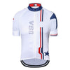 Montella Cycling Men's White USA Cycling Jersey