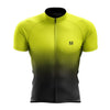 Montella Cycling Men's Yellow Gradient Cycling Jersey