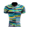 Montella Cycling Men SS Jersey Blue Lines Cycling Jersey