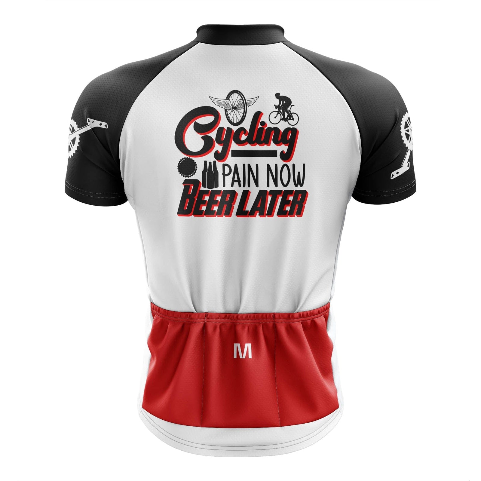 Montella Cycling Men SS Jersey Men's Beer Later Cycling Jersey