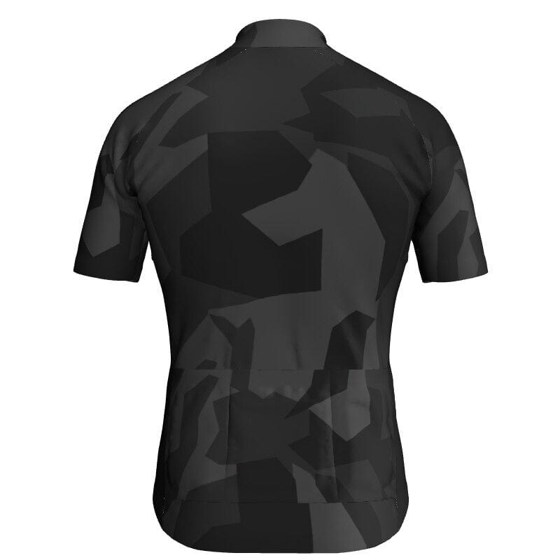 Montella Cycling Men SS Jersey Men's Black Camo Cycling Jersey