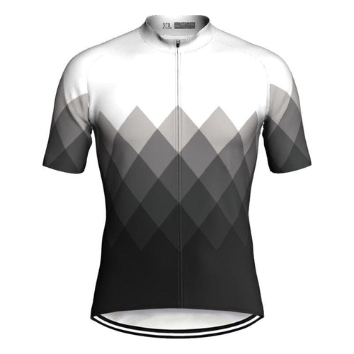 Montella Cycling Men SS Jersey Men's Black Gradient Cycling Jersey