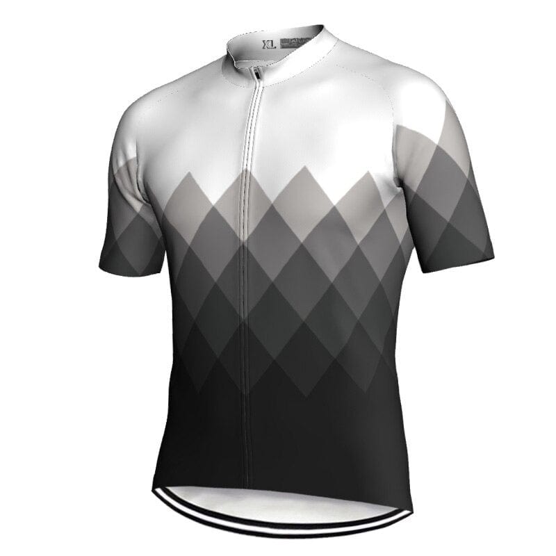 Montella Cycling Men SS Jersey Men's Black Gradient Cycling Jersey