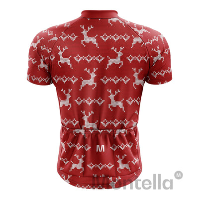 Montella Cycling Men SS Jersey Men's Christmas Sweater Cycling Jersey