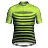 Montella Cycling Men SS Jersey Men's Green Lines Cycling Jersey