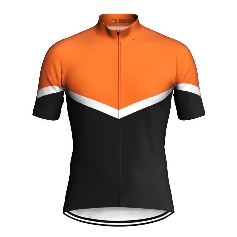 Montella Cycling Men SS Jersey Men's Orange Cycling Jersey