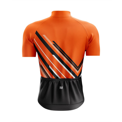 Montella Cycling Men SS Jersey Men's Orange Speed Cycling Jersey