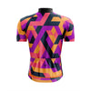 Montella Cycling Men SS Jersey Men's Purple Geo Cycling Jersey