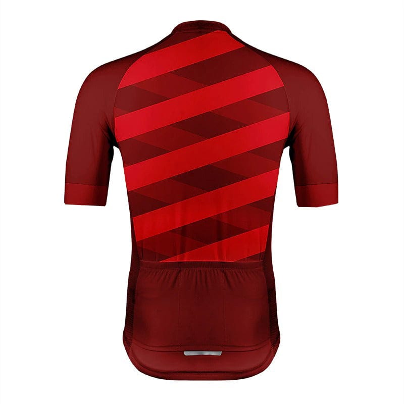 Montella Cycling Men SS Jersey Men's Red Infinity Cycling Jersey