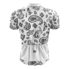 Montella Cycling Men SS Jersey Men's White Bandana Cycling Jersey