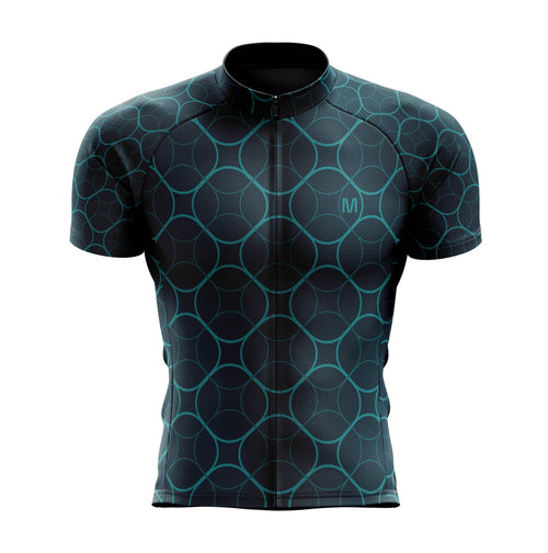 Montella Cycling Men SS Jersey Turquoise Blue Cycling Jersey