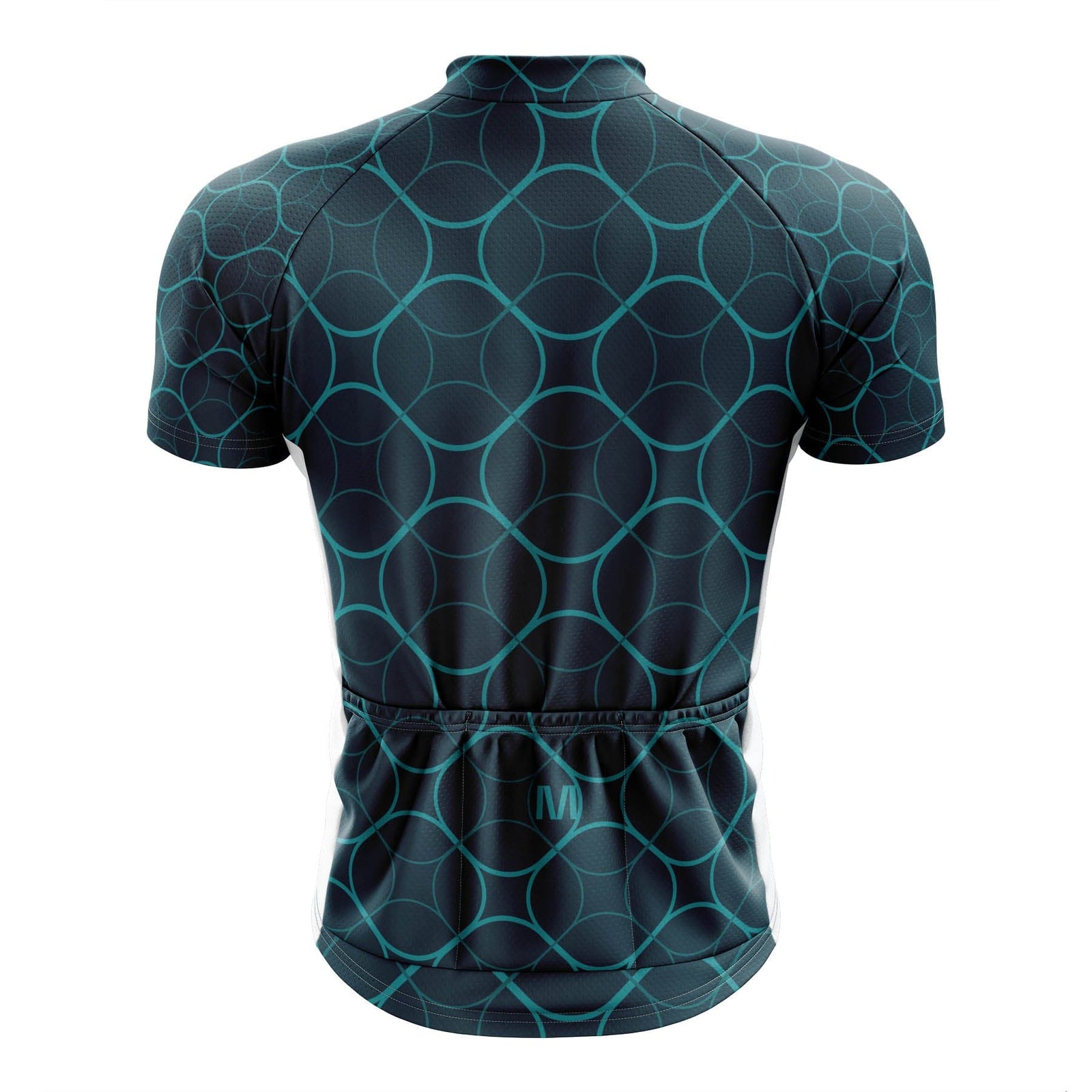 Montella Cycling Men SS Jersey Turquoise Blue Cycling Jersey