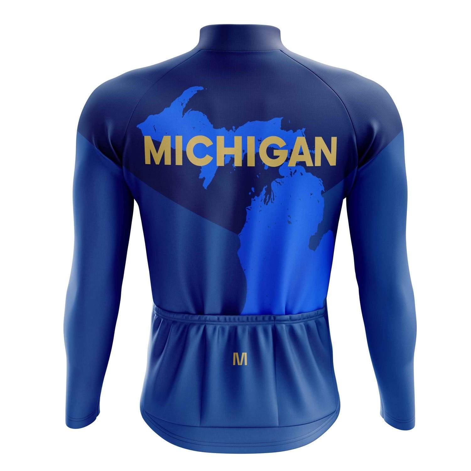 Montella Cycling Michigan Long Sleeve Cycling Jersey