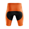 Montella Cycling Orange Men's Gel Padded Cycling Shorts