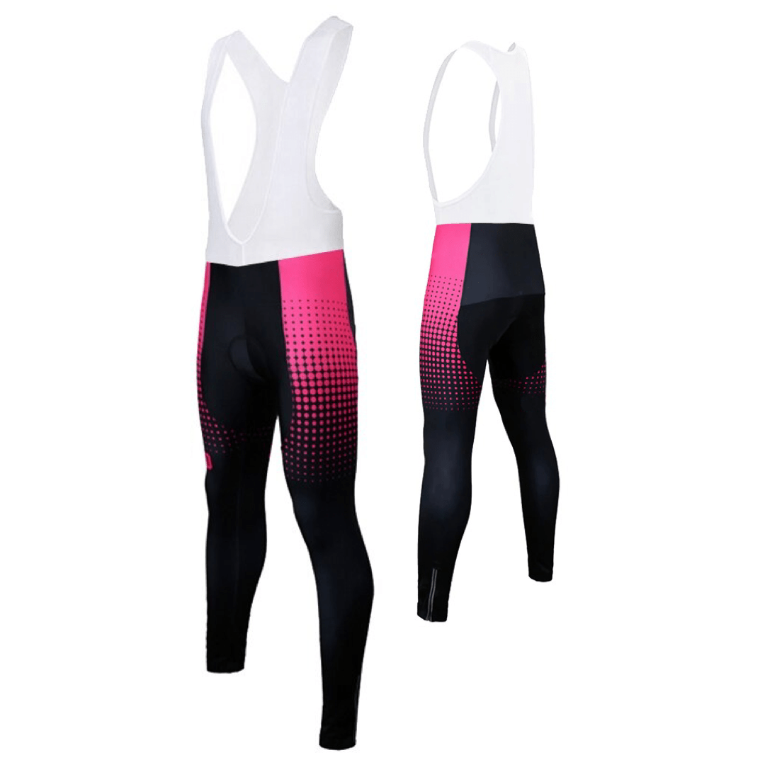 Montella Cycling S / Bib Pants Only / Summer Polyester Women's Pink Long Sleeve Cycling Jersey or Pants