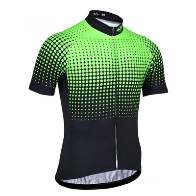 Montella Cycling S / Green Men's Hi Vis Gradient Cycling Jersey