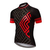 Montella Cycling S / Red Men's Hi Viz Unique Cycling Jersey