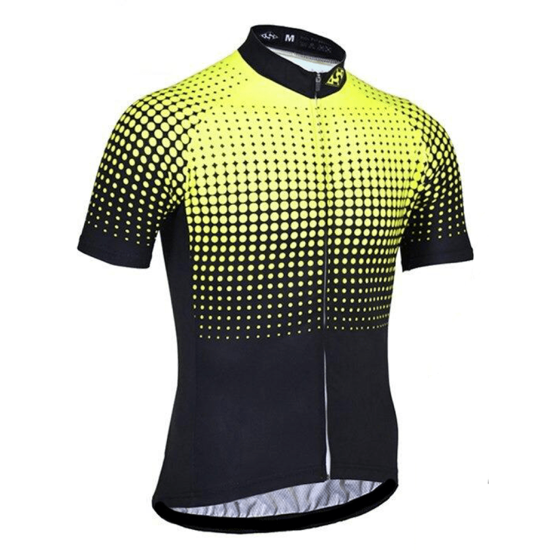 Montella Cycling S / Yellow Men's Hi Vis Gradient Cycling Jersey