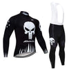 Montella Cycling Skull Black Winter Cycling Jersey or Bib Pants