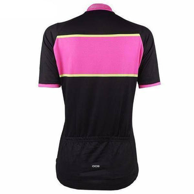 Montella Cycling Women's Black Pink Cycling Jersey