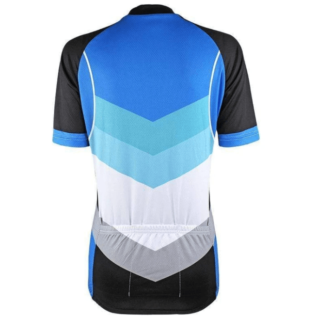 Montella Cycling Women's Blue Lines Cycling Jersey